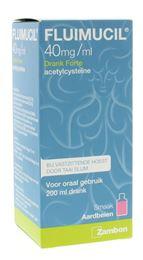 Afbeeldingen van Fluimucil drank forte 40mg/ml  200ml