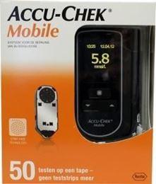 Afbeeldingen van Accu-Chek Mobile bloedglucosemeter met 50 testen