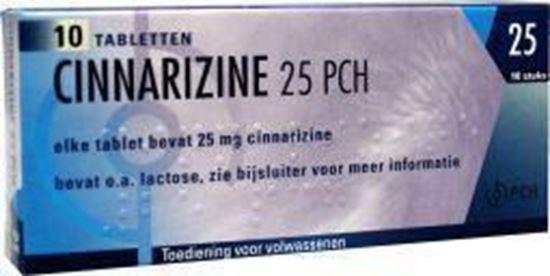 Cinnarizine Pch 25mg 10tb