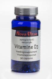 Afbeeldingen van Nova Vitae Vitamine D3 1000IU