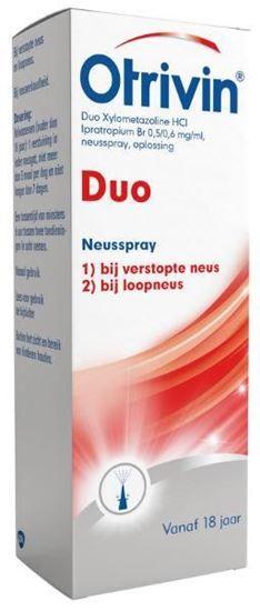 Afbeelding van Otrivin Duo neusspray 10ml