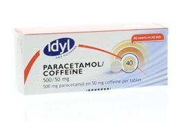 Afbeeldingen van Idyl Paracetamol 500mg met coffeine 40tb