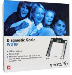 Afbeeldingen van Microlife Weegschaal BMI WS80-N