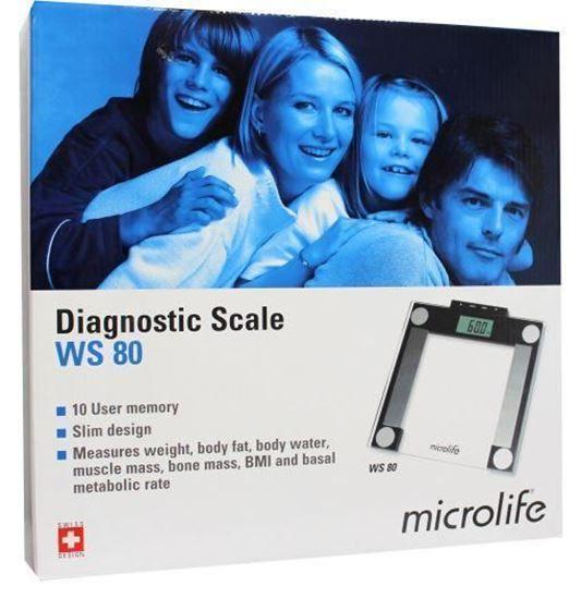 Afbeelding van Microlife Weegschaal BMI WS80-N