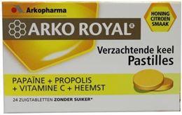 Afbeeldingen van Arko Royal verzachtende keelpastilles 24st