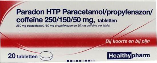 Afbeelding van Healthypharm Paradon 20tb