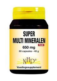 Afbeeldingen van NHP Super multi mineralen 650 mg puur