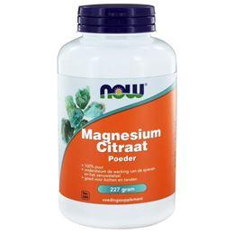 Afbeeldingen van NOW Magnesium citraat poeder