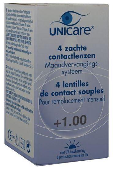 Afbeelding van Unicare Maandlenzen +1.00