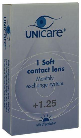 Afbeelding van Unicare Maandlens +1.25