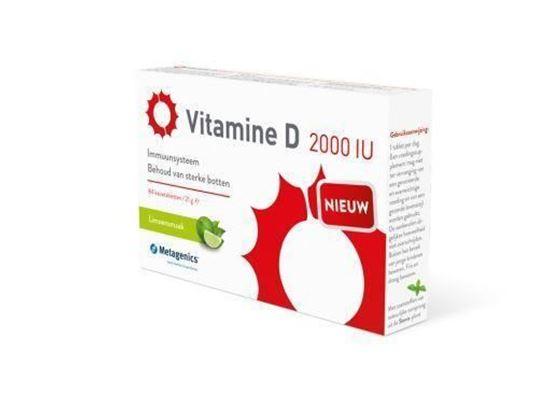 Afbeelding van Metagenics Vitamine D3 2000IU