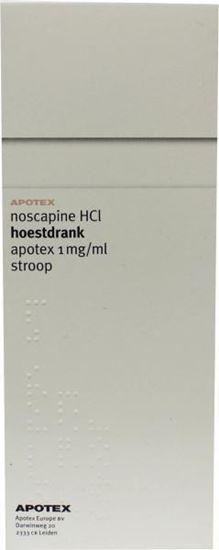 Afbeelding van Apotex Noscapine hoestdrank 1mg/ml 300ml