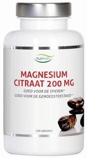 Afbeelding van Nutrivian Magnesium citraat 200 mg