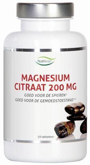 Afbeelding van Nutrivian Magnesium citraat 200 mg