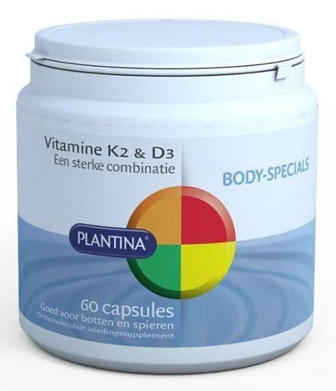 Afbeelding van Plantina Vitamine K2 en D3