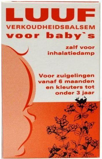 Afbeelding van Luuf verkoudheidsbalsem voor baby's 30g