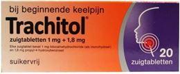 Afbeeldingen van Trachitol zuigtabletten 20tb