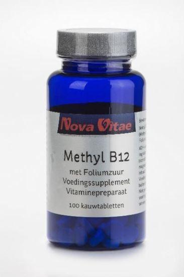 Afbeelding van Nova Vitae Methyl B12 foliumzuur