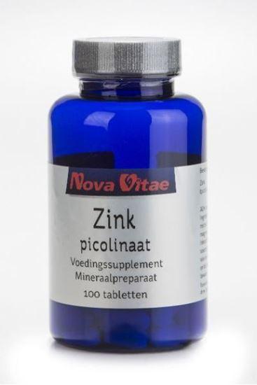 Afbeelding van Nova Vitae Zink picolinaat 50 mg