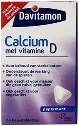 Afbeeldingen van Davitamon Calcium & D mint