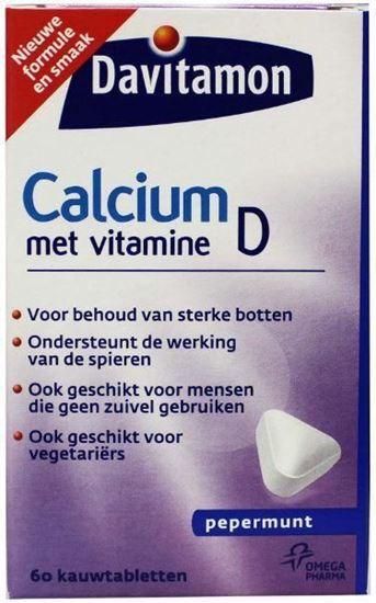 Afbeelding van Davitamon Calcium & D mint