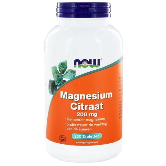 Afbeelding van NOW Magnesium citraat 200 mg