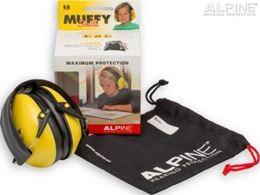 Afbeeldingen van Alpine Muffy smile yellow oorkappen