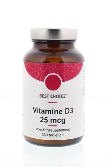 Afbeelding van Best Choice Vitamine D3 25 mcg