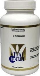 Afbeeldingen van Vital Cell Life Threonine 500 mg