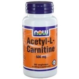 Afbeeldingen van NOW Acetyl L carnitine 500 mg