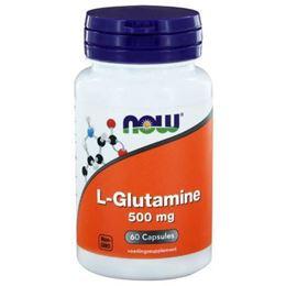 Afbeeldingen van NOW L-Glutamine 500 mg