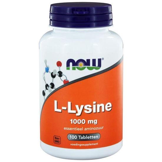 Afbeelding van NOW L-Lysine 500 mg