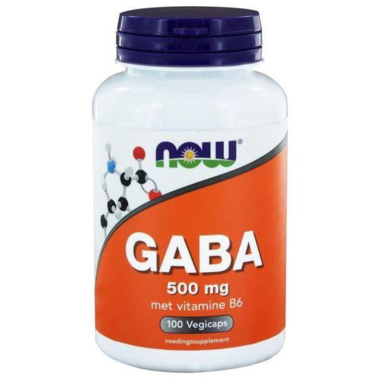 Afbeelding van NOW GABA 500 mg