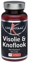 Afbeeldingen van Lucovitaal Visolie & knoflook