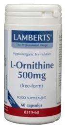 Afbeeldingen van Lamberts L-Ornithine 500 mg