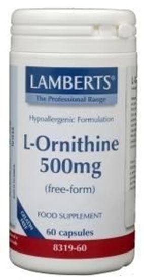 Afbeelding van Lamberts L-Ornithine 500 mg