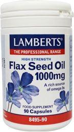 Afbeeldingen van Lamberts Lijnzaad (flax seed) 1000 mg