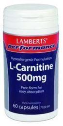 Afbeeldingen van Lamberts L-Carnitine 500 mg