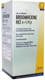 Afbeeldingen van Teva Broomhexine HCL 4 4=5 0.8 mg