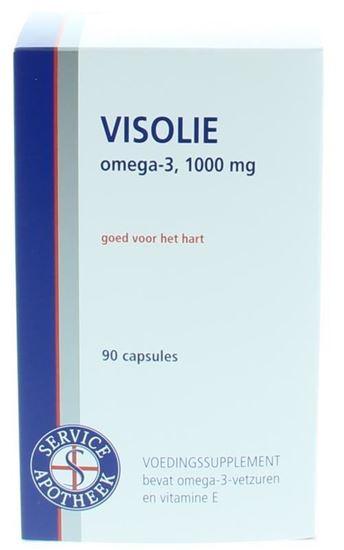 Afbeelding van Service Apotheek Visolie omega 3 1000 mg