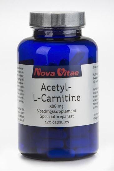 Afbeelding van Nova Vitae Acetyl l carnitine 500 mg