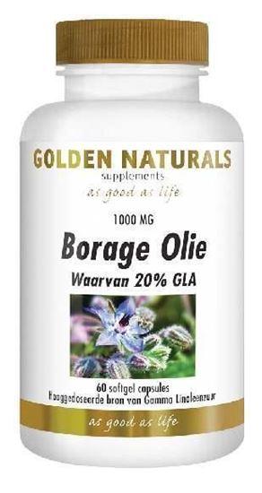 Afbeelding van Golden Naturals Borage olie