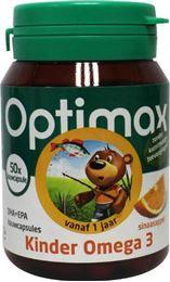 Afbeeldingen van Optimax Kinder omega 3 sinaasappel