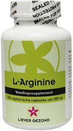 Afbeeldingen van Liever Gezond L-Arginine 500 mg