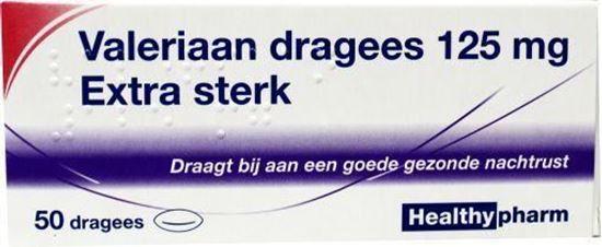 Afbeelding van Healthypharm Valeriaan extra sterk 125 mg