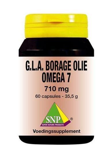 Afbeelding van SNP GLA borage olie omega 7 710 mg