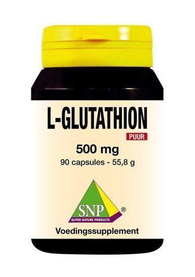 Afbeelding van SNP L-Glutathion 500 mg puur