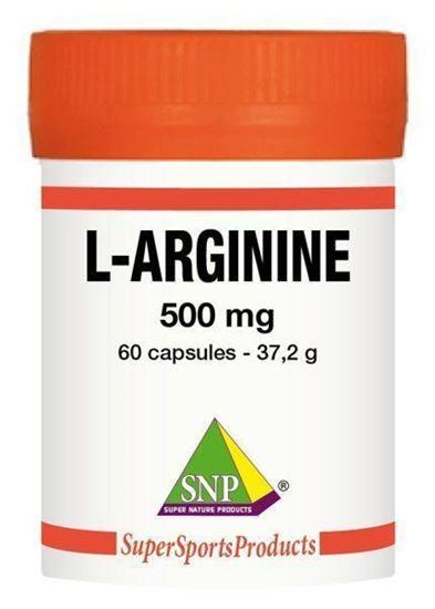 Afbeelding van SNP L-arginine 500 mg puur