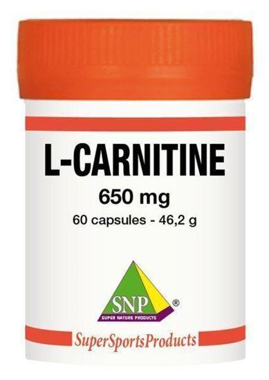 Afbeelding van SNP L-Carnitine 650 mg puur