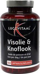 Afbeeldingen van Lucovitaal Visolie & knoflook